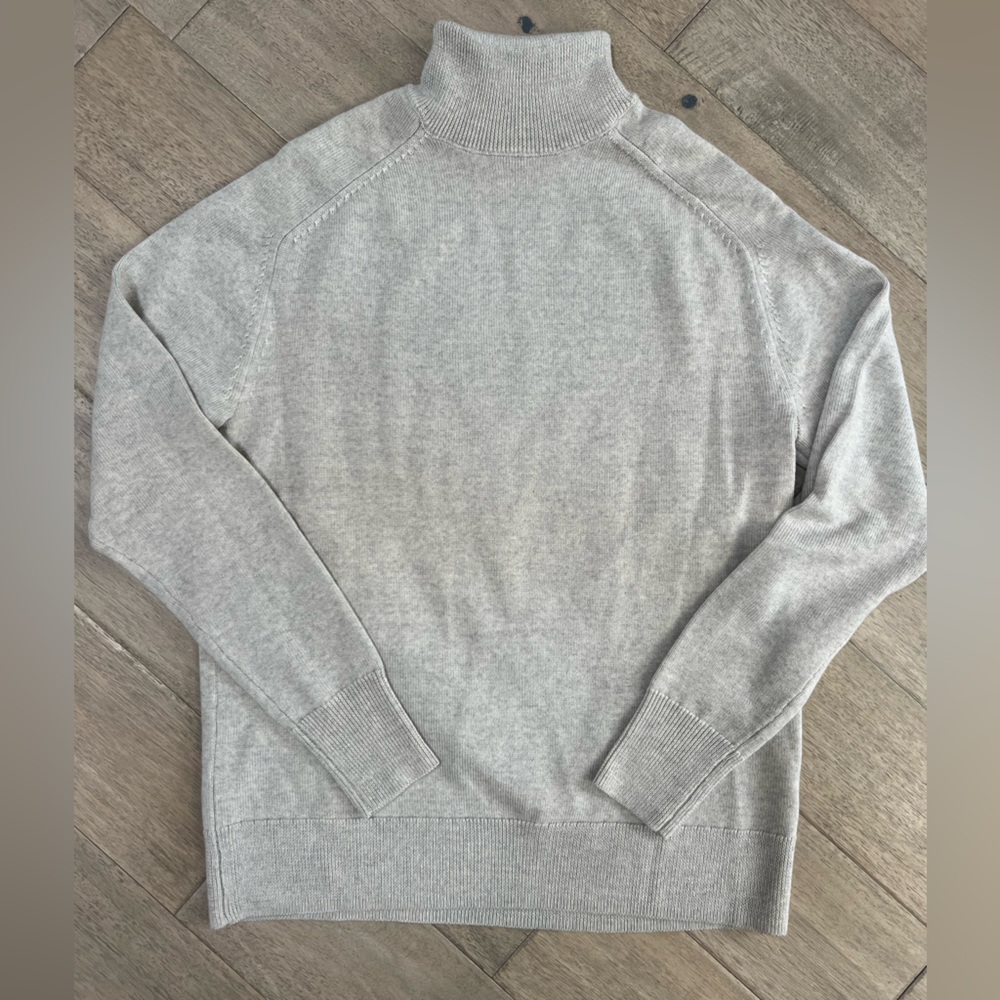 ARITZIA Wilfred Light Gray Knit Turtleneck